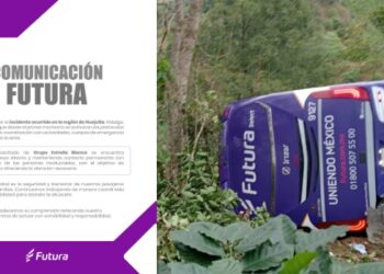 Volcadura de autobús en Tlanchinol, Hidalgo, deja cinco muertos