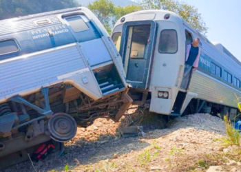 Segob difunde lista de heridos tras accidente del Tren Interocéanico en Oaxaca.
