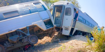 Segob difunde lista de heridos tras accidente del Tren Interocéanico en Oaxaca.