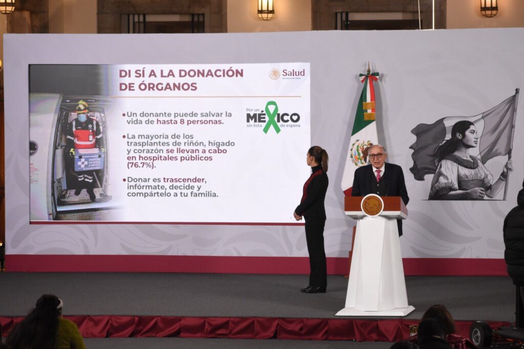 Secretaría de Salud lanza campaña para fomentar la donación de órganos