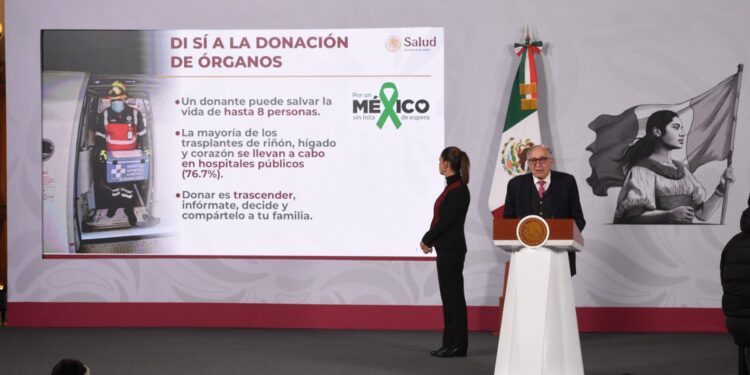 Secretaría de Salud lanza campaña para fomentar la donación de órganos