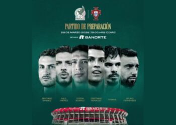 En reapertura del Estadio Azteca, México se medirá con Portugal de Cristiano Ronaldo