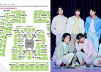 Reventa de boletos de BTS dispara precios de hasta 100 mil pesos.