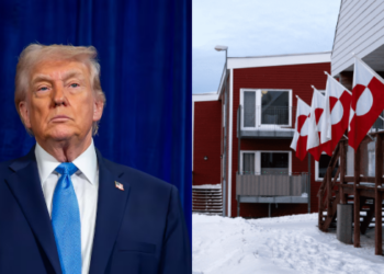 Trump anuncia aranceles a 8 países de Europa como medida para adquirir Groenlandia.