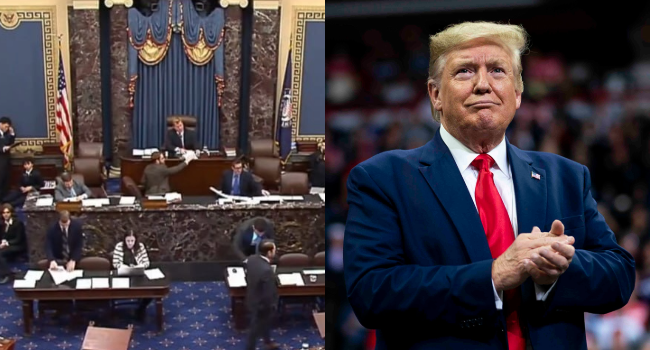 Senado de EU aprueba resolución que prohíbe a Trump realizar ataques contra Venezuela.