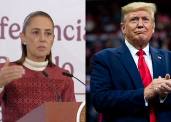 Sheinbaum descarta intervención de EU, tras llamada con Trump.