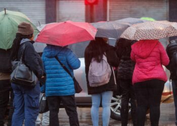 Pronostican frío, viento y lluvia para este fin de semana