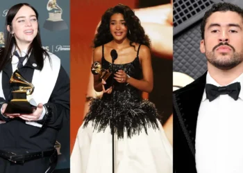 Artistas como Bad Bunny y Billie Eilish protestan contra ICE en los Grammy.