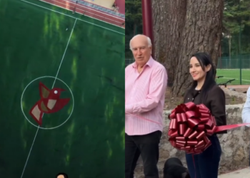¡Obra finalizada! Michelle Núñez presenta el Deportivo de Cuadrilla de Dolores.