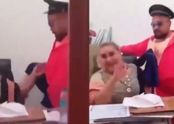 ¡Escándalo! En oficinas, regidora de SLP recibe baile exótico en su cumpleaños (VIDEO)