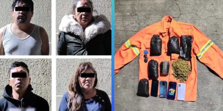 Detienen a falsos barrenderos; familia se dedicaba a robar casas