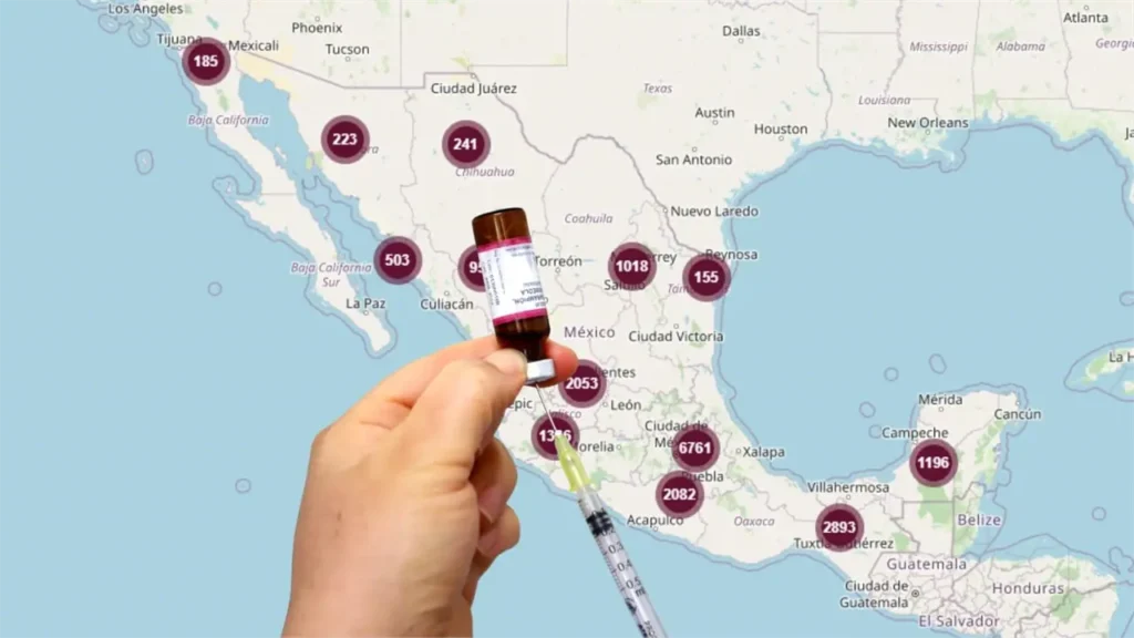 Salud lanza plataforma para ubicar módulos de vacunación contra el sarampión.