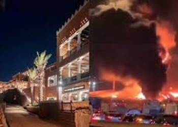 Embajada de EU en Arabia Saudita es atacada con drones vinculados a Irán.