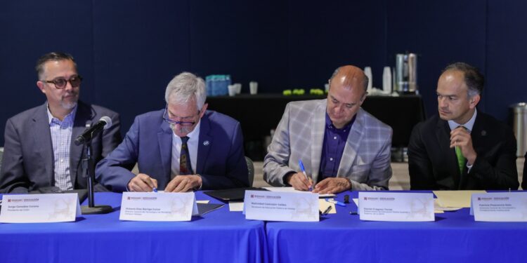 SEPH firma alianza con sector empresarial y tecnológico para fortalecer la educación en Hidalgo