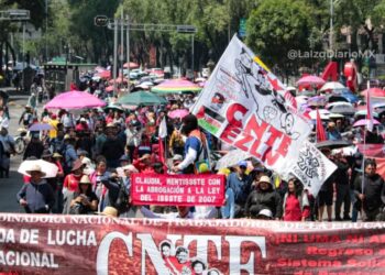 CNTE pide diálogo directo con la presidenta Sheinbaum