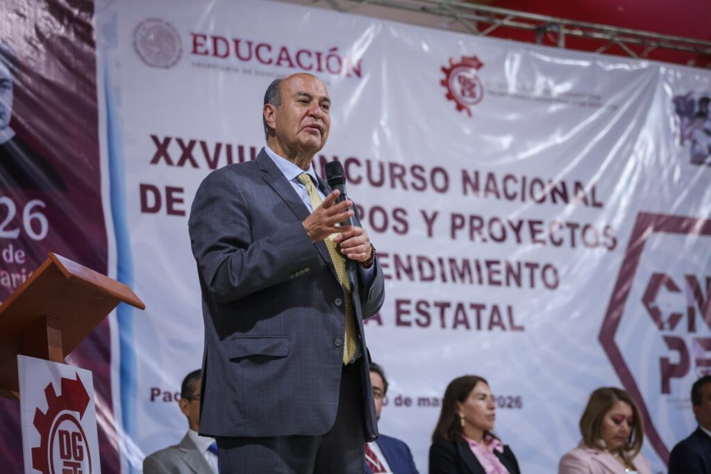 Natividad Castrejón inauguró el XXVIII Concurso Nacional de Prototipos 2026 en Hidalgo