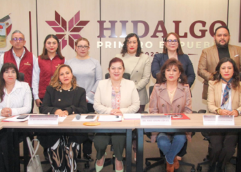 Sesiona comité contra la violencia escolar en Hidalgo.