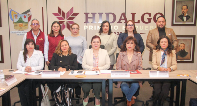 Sesiona comité contra la violencia escolar en Hidalgo.