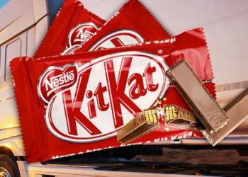 Nestlé denuncia el robo de 12 toneladas de chocolates KitKat en Europa.