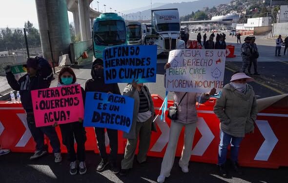 ¡Caos en la México-Cuernavaca! Reabren autopista tras bloqueo por falta de agua