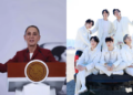 Sheinbaum señala que Corea del Sur hace gestiones para otro concierto de BTS.