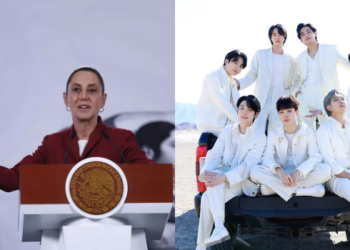 Sheinbaum señala que Corea del Sur hace gestiones para otro concierto de BTS.
