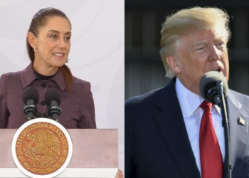 Tras comentarios de Trump, Sheinbaum pide a EU frenar el flujo de armas ilegales hacia México.