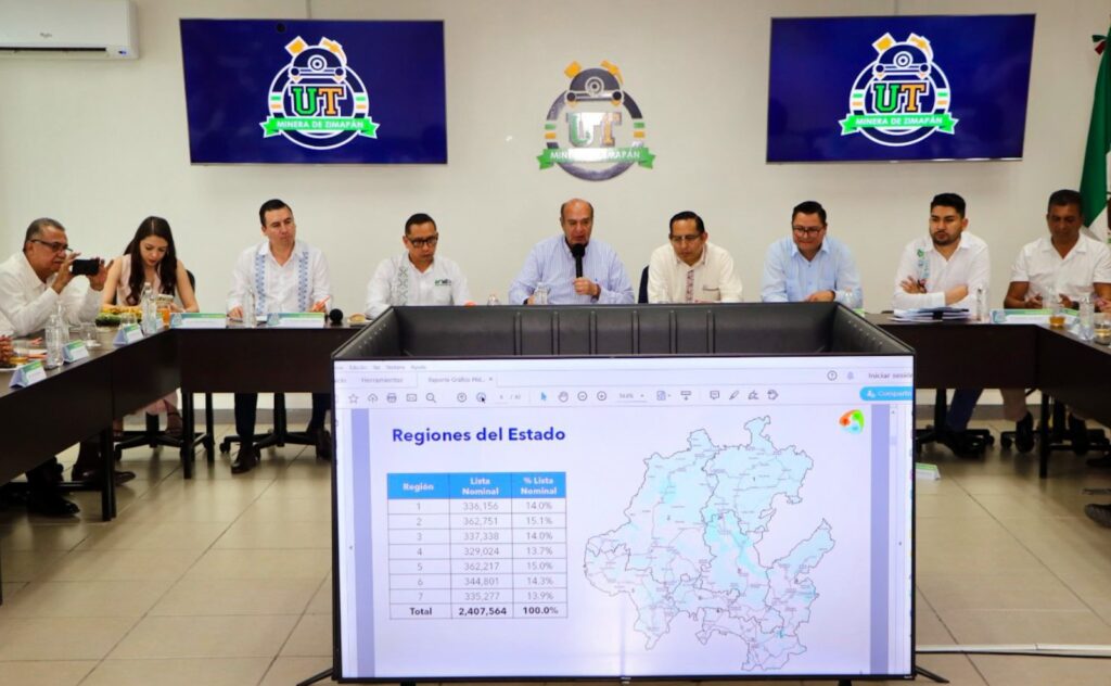 Natividad Castrejón encabeza reunión con rectoras y rectores para revisar proyectos, becas y estrategias académicas en beneficio de las y los estudiantes.