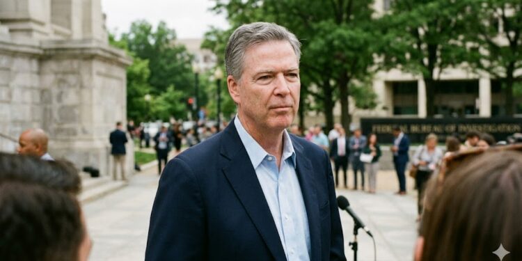 Giran orden de aprehensión contra ex director del FBI, James Comey