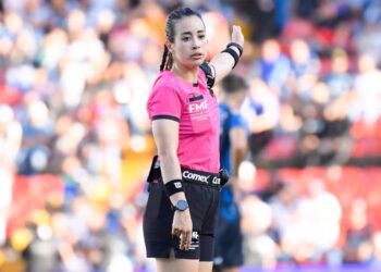 Katia Itzel García, primera mexicana en arbitrar un Mundial varonil