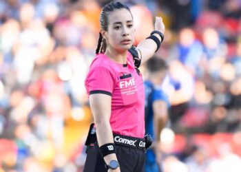 Katia Itzel García, primera mexicana en arbitrar un Mundial varonil
