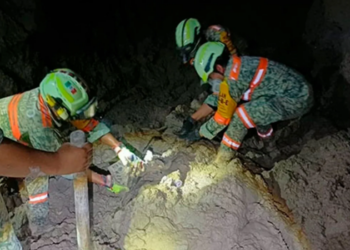 Hallan sin vida al cuarto trabajador de la mina Santa Fe luego de 33 días de búsqueda.