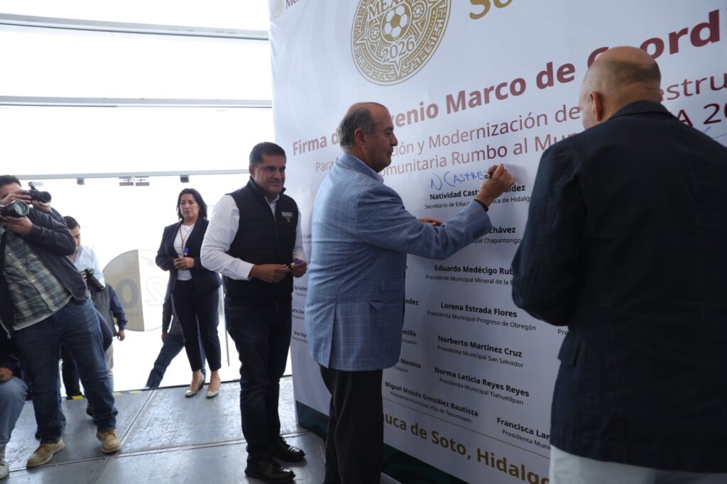 Mundial Social llega a Hidalgo con impulso a infraestructura deportiva comunitaria