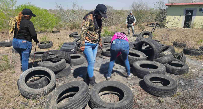 Colectivo "Amor por los desaparecidos" halla 14 cuerpos en Tamaulipas.