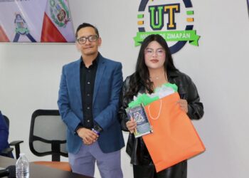 Estudiante de la UTMZ realiza movilidad académica en Perú