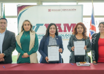 UTVAM firma convenio con la Escuela de Negocios Frederic Skinner.