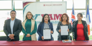 UTVAM firma convenio con la Escuela de Negocios Frederic Skinner.