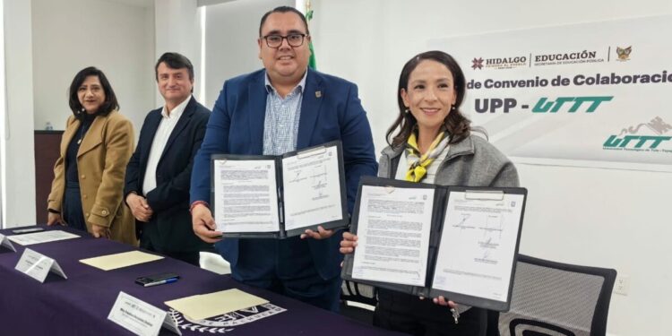 UT de Tula-Tepeji y UPP establecen convenio de colaboración