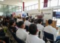 El secretario de Educación Pública de Hidalgo, Natividad Castrejón Valdez, encabezó la entrega de equipamiento especializado y mobiliario en la Universidad Politécnica de la Energía