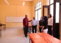 el secretario de Educación Pública de Hidalgo, Natividad Castrejón Valdez, realizó gira de trabajo en el municipio de Tula