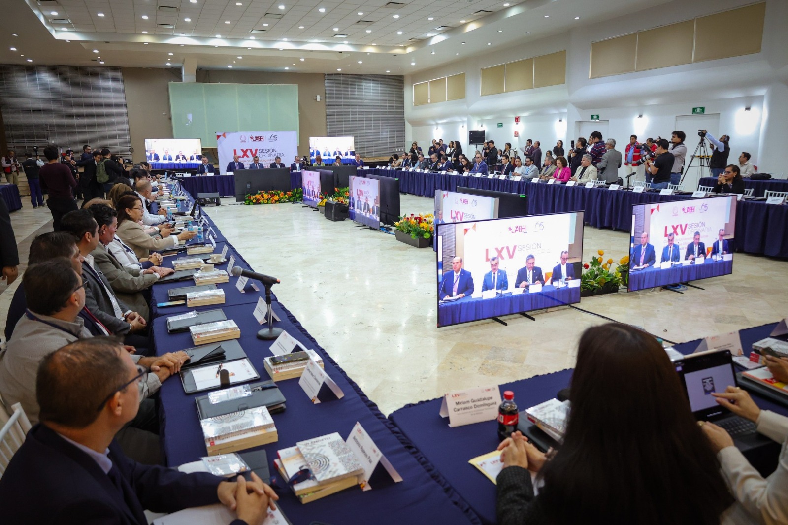 Inaugura Natividad Castrejón la LXV Sesión Ordinaria de CUPIA
