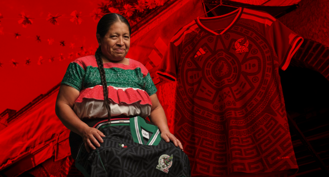 Mientras Adidas vende exclusividad, artesanas denuncian salarios indignos.