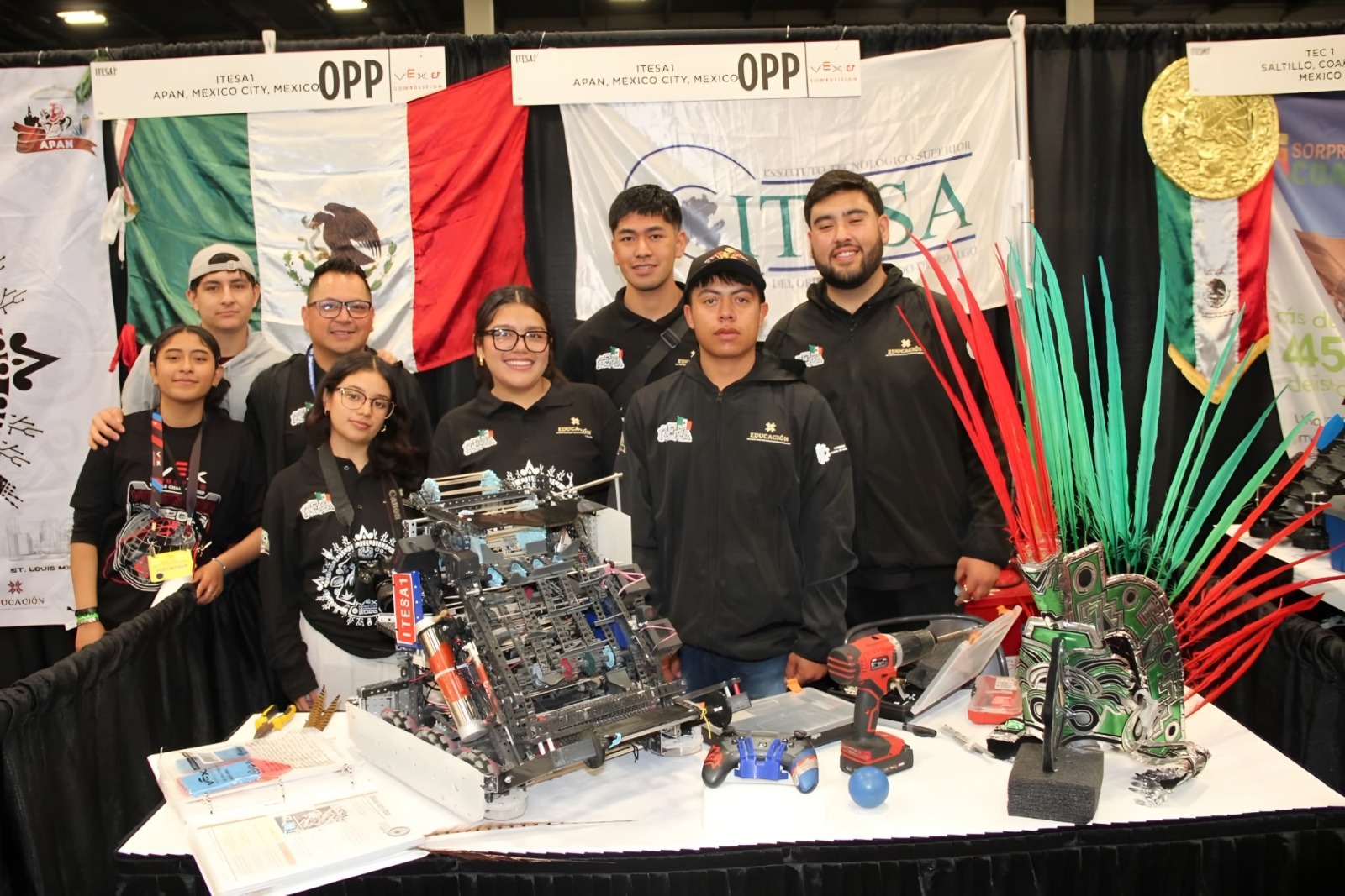 ITESA destaca en Mundial de Robótica VEX U 2026