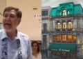 ¡Fuera, ratero, narco! Le gritan a Noroña al salir del Cardenal (VIDEO).