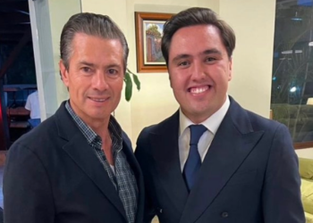 Captan a Peña Nieto en complejo turístico del Estado de México.