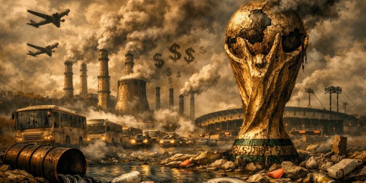 Mundial de Futbol, evento más contaminante en la historia del deporte