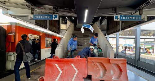 A contrarreloj rumbo al Mundial, cierran Línea 2 del Metro