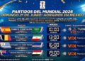 ¿Qué partidos del Mundial 2026 se juegan este 21 de junio?