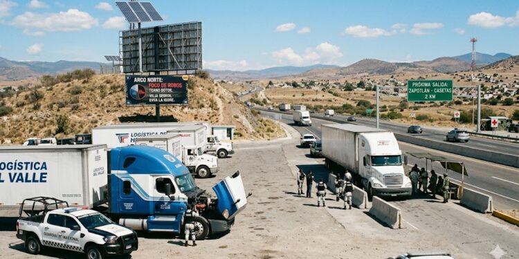 Arco Norte en Hidalgo concentra casi la mitad de los robos a transportistas