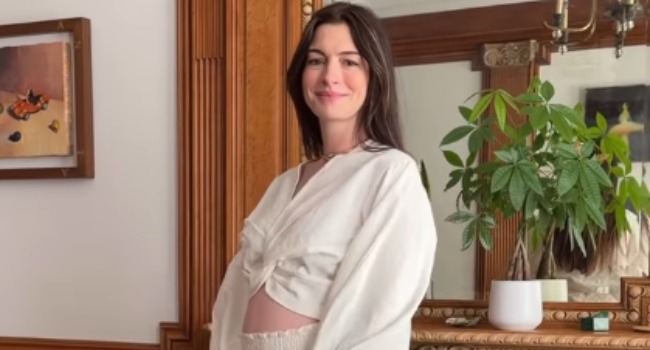 Anne Hathaway y Adam Shulman se preparan para recibir a su tercer hijo.